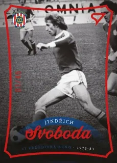 SVOBODA JINDŘICH SportZoo Dekády Fotbalové ligy 2023 Red /45 č.N-014