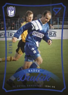 DRULÁK RADEK SportZoo Dekády Fotbalové ligy 2023 Blue /65 č.N-017