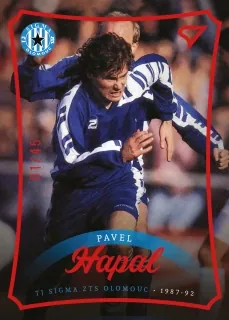 HAPAL PAVEL SportZoo Dekády Fotbalové ligy 2023 Red /45 č.N-020