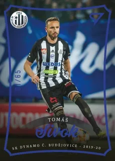 SIVOK TOMÁŠ SportZoo Dekády Fotbalové ligy 2023 Blue /65 č.N-027