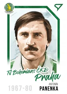 PANENKA ANTONÍN SportZoo Dekády Fotbalové ligy 2023 Portrét č.P-011