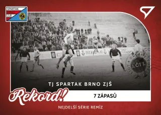 NEJDELŠÍ SÉRIE REMÍZ SportZoo Dekády Fotbalové ligy 2023 Rekord! č.R-003
