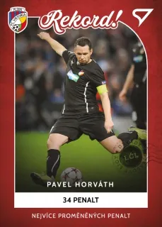 NEJVÍCE PROMĚNĚNÝCH PENALT SportZoo Dekády Fotbalové ligy 2023 Rekord! č.R-007