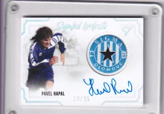 HAPAL PAVEL SportZoo Dekády Fotbalové ligy 2023 Symbol hrdosti - Auto Patch /35 č.SH-PH