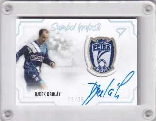 DRULÁK RADEK SportZoo Dekády Fotbalové ligy 2023 Symbol hrdosti - Auto Patch /35 č.SH-RD
