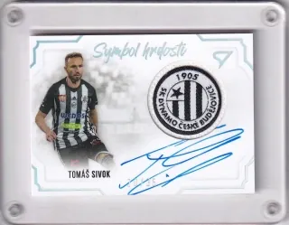 SIVOK TOMÁŠ SportZoo Dekády Fotbalové ligy 2023 Symbol hrdosti - Auto Patch /35 č.SH-TS