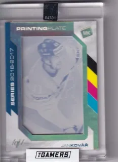 Kovář Jan Gamers 2022 Printing Plate 1/1 Cyan č.PP-JK