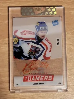 Marha Josef MK Gamers 2023 Legends autographs Red /20 č.LA-9r