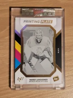 Langhamer Marek MK Gamers 2023 Printing Plate 1of1 Black č.PP-ML