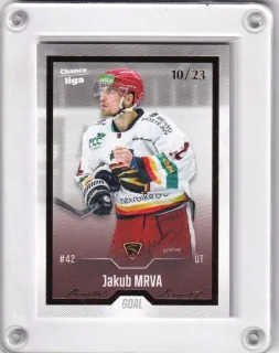 Mrva Jakub Goal Cards Dotisk 2022-23 Dotisk Gold /23 č.433