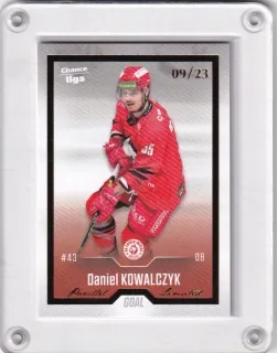 Kowalczyk Daniel Goal Cards Dotisk 2022-23 Dotisk Gold /23 č.466
