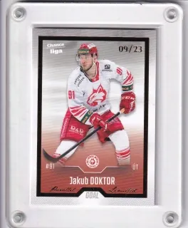 Doktor Jakub Goal Cards Dotisk 2022-23 Dotisk Gold /23 č.469