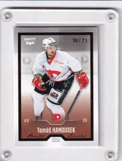 Hanousek Tomáš Goal Cards Dotisk 2022-23 Dotisk Gold /23 č.474