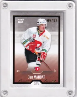 Mandát Jan Goal Cards Dotisk 2022-23 Dotisk Gold /23 č.476