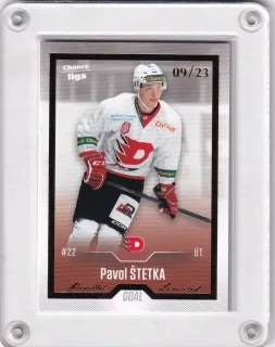Štetka Pavol Goal Cards Dotisk 2022-23 Dotisk Gold /23 č.479