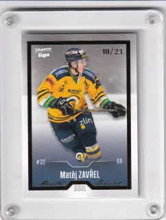 Zavřel Matěj Goal Cards Dotisk 2022-23 Dotisk Gold /23 č.494