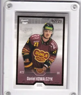 Kowalczyk Daniel Goal Cards 2022-23 Gold /23 č.4