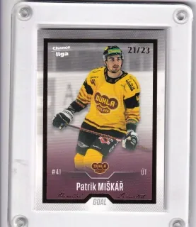 Miškář Patrik Goal Cards 2022-23 Gold /23 č.10