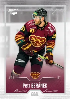 Beránek Petr Goal Cards 2022-23 Silver 1of60 č.14