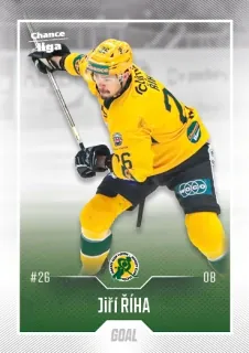Říha Jiří Goal Cards 2022-23 Řadovka č.19