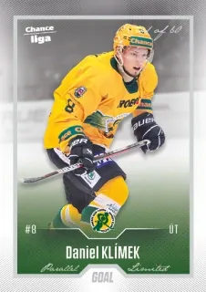 Klímek Daniel Goal Cards 2022-23 Silver 1of60 č.22