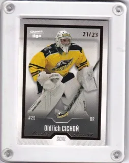 Cichoň Oldřich Goal Cards 2022-23 Gold /23 č.31