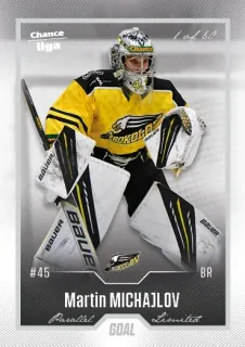 Michajlov Martin Goal Cards 2022-23 Silver 1of60 č.32