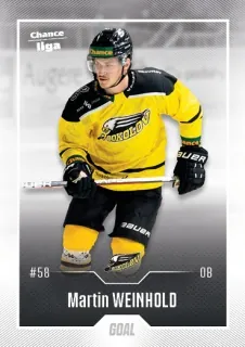 Weinhold Martin Goal Cards 2022-23 Řadovka č.36