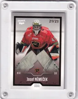Němeček Josef Goal Cards 2022-23 Gold /23 č.46