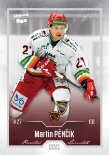 Pěnčík Martin Goal Cards 2022-23 Silver 1of60 č.47