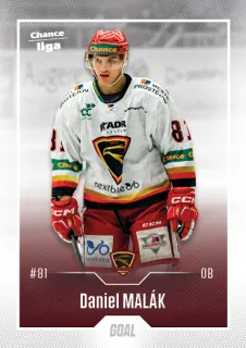 Malák Daniel Goal Cards 2022-23 Řadovka č.49