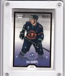Hampl Jan Goal Cards 2022-23 Gold /23 č.61