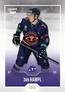 Hampl Jan Goal Cards 2022-23 Řadovka č.61