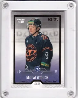 Vitouch Michal Goal Cards 2022-23 Gold /23 č.68