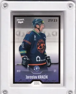 Kracík Jaroslav Goal Cards 2022-23 Gold /23 č.70