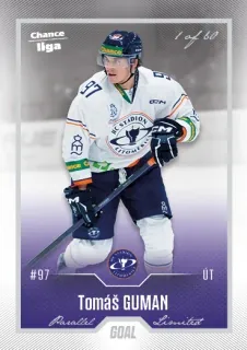 Guman Tomáš Goal Cards 2022-23 Silver 1of60 č.72