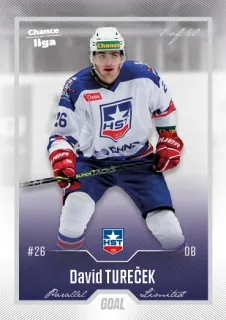 Tureček David Goal Cards 2022-23 Silver 1of60 č.76