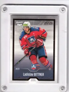 Bittner Ladislav Goal Cards 2022-23 Gold /23 č.84