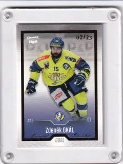 Okál Zdeněk Goal Cards 2022-23 Gold /23 č.95