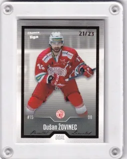 Žovinec Dušan Goal Cards 2022-23 Gold /23 č.103
