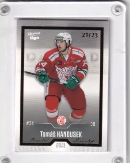 Hanousek Tomáš Goal Cards 2022-23 Gold /23 č.104