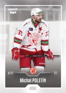 Poletín Michal Goal Cards 2022-23 Řadovka č.107