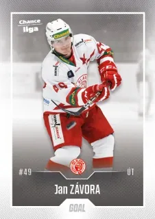 Závora Jan Goal Cards 2022-23 Řadovka č.109