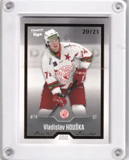 Houška Vladislav Goal Cards 2022-23 Gold /23 č.110