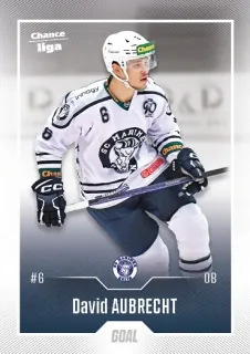 Aubrecht David Goal Cards 2022-23 Řadovka č.118