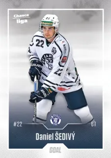 Šedivý Daniel Goal Cards 2022-23 Řadovka č.123