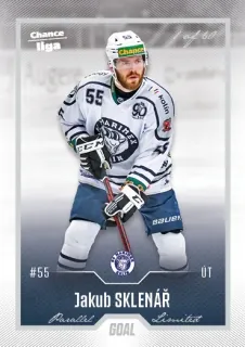 Sklenář Jakub Goal Cards 2022-23 Silver 1of60 č.126