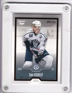 Veselý Jan Goal Cards 2022-23 Gold /23 č.127