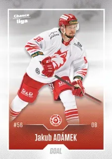Adámek Jakub Goal Cards 2022-23 Řadovka č.134