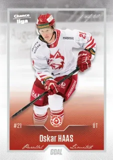 Haas Oskar Goal Cards 2022-23 Silver 1of60 č.137